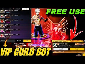 Free Fire VIP Guild Bot Reality 😱 | Guild Join & Free Use Full Truth 🔥