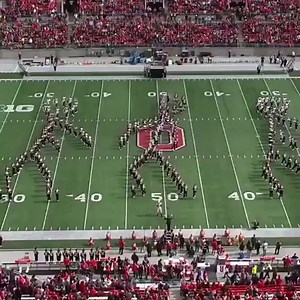 348K views · 5K reactions | SpongeBob  Backpack kid flossing  Moon landing  The Ohio State University Marching Band is incredible  | ESPN | Facebook