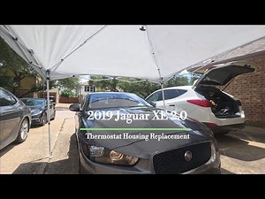 Jaguar XE Thermostat Housing Replacement | HerbzAutoCare