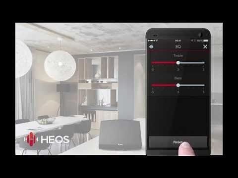 Denon | How to adjust the bass and treble on your HEOS speakers