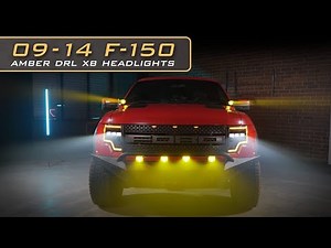 2009-2014 Ford F-150 - Morimoto XB LED Headlight - Amber DRL | Install and Review