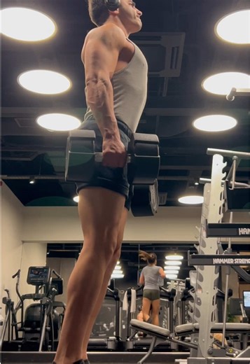 Build Calf Muscles with Dumbbell Calf Raises