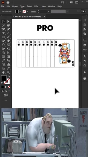 Beginner vs Professional Graphic Designer | Adobe Illustrator Tutorial