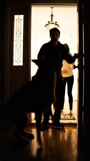 German Shepherd Saves His Family in Just 3 Seconds! #germanshepherd #HeroDog #dogrescue