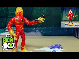 Ben 10 vs. Dr. Animo Stop Motion | Ben 10 | Cartoon Network