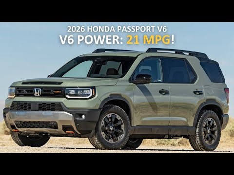 2026 Honda Passport V6: Is 21 MPG Worth the $50,000 Price Tag?