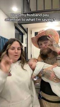 Men never listen to women they have selective hearing 😂 #women #funny #prank #men #couples #pranks