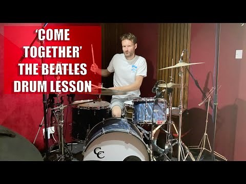 'Come Together' - The Beatles - Drum Lesson (Ringo Starr)
