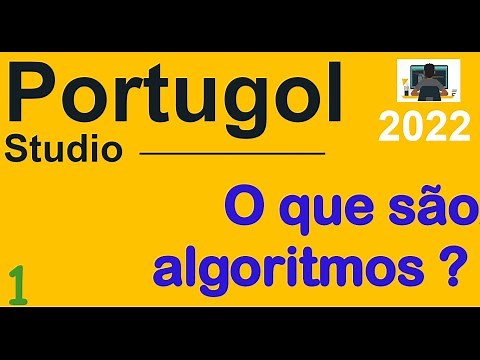 Portugol 1 [ ALGORITMO ] O que são os algoritmos. | Lógica de programação #portugol #programação