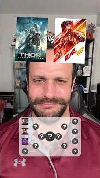 CROWNING THE BEST MCU MOVIE FILTER CHALLENGE