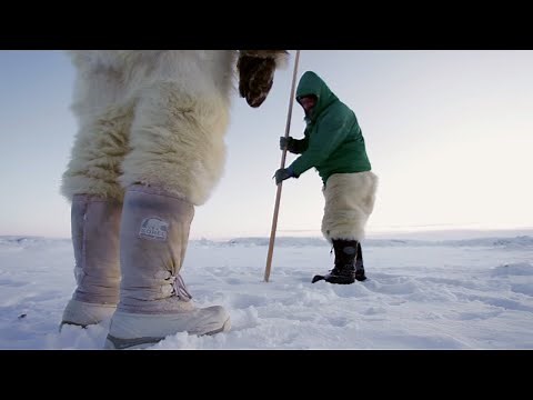 Ice Fishing in Greenland