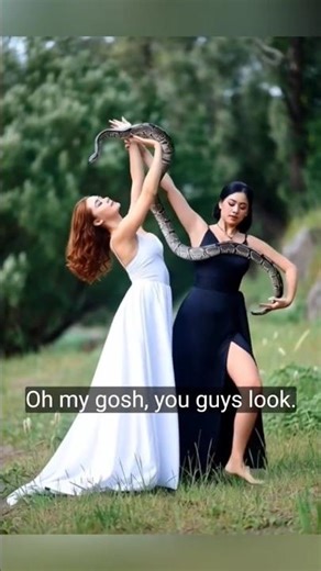 dancing with snake #naturevibes #snake #aiart