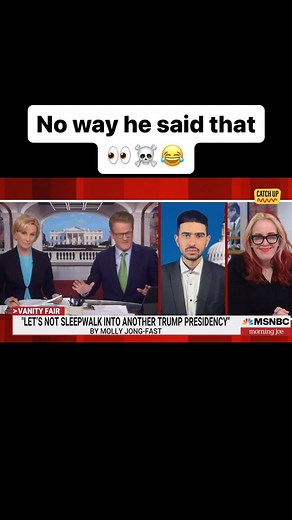 Damon Imani on Instagram: "This MSNBC interview on Morning Joe didn’t go as planned. Follow @catchupscoop - Parody but true"