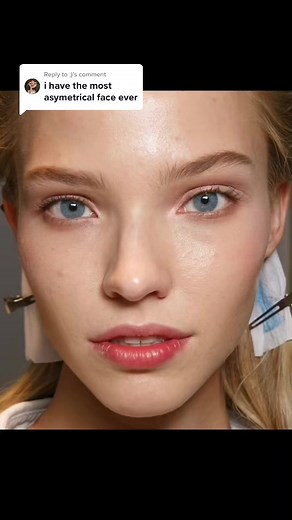 Replying to @;) not all models have symmetrical faces and not all modeling agencies ask for models with perfectly symmetrical faces, alot have Asymmetrical ones. ##fyp##model##sashaluss##bellahadid##modeling##modelagency##foryoupage##foryou##gigihadid##angelinajolie