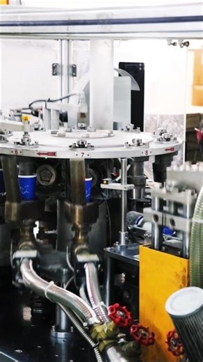 Paper cup making machine | how paper cup made in factory | #papercup #cup #paper #machine #mechanic