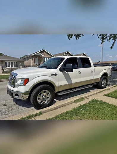 2010 Ford F150 SuperCrew Cab · King Ranch Pickup 4D 5 1/2 ft $5,800 Súper súper clean absolutely nothing wrong with the truck! 4x4 everything works perfect on it as it should ! Remote start ! Clean title in hand !fresh tune up just done ! Mileage; Driven 184,680 miles Transmission; Automatic Exterior color; White Interior color; Brown Fuel type; Gasoline Fuel economy; 14.0 MPG city • 18.0 MPG highway • 15.0 MPG combined Seats; 6 Trim; King Ranch Pickup 4D 5 1/2 ft Clean title; This vehicle has n