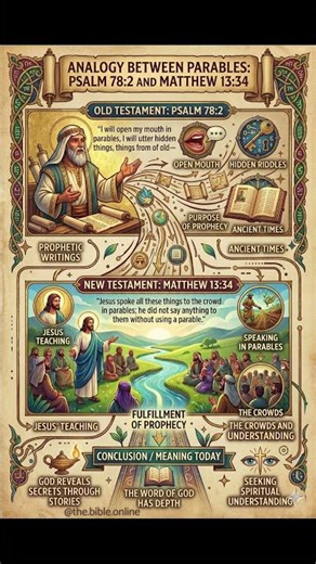 Psalm 78 & Matthew 13: The Prophecy of Jesus' Parables