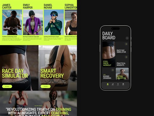 Ironman Platform UI/UX Design