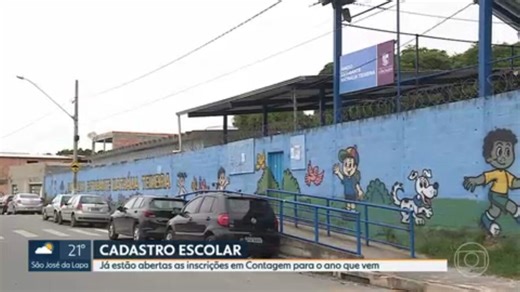Contagem abre inscrições para cadastro escolar