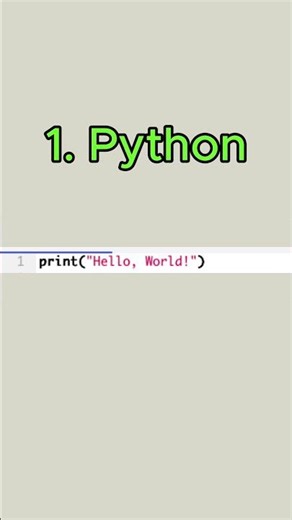 “Hello World!” in 5 different programming languages