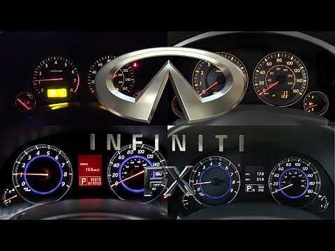 Infiniti FX (0-100 KM/H) (0-60 MPH) ACCELERATION BATTLE