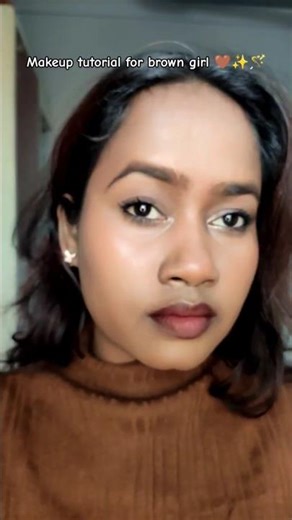 makeup tutorial for brown girl 🤎✨🪄 #makeup #makeuptutorial