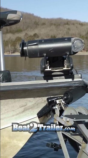 This Boat2Trailer latch makes loading a boat by yourself easy!
