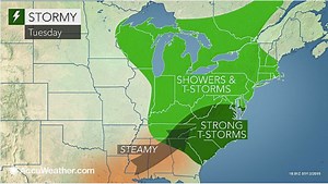 WEATHER UPDATE: Stormy Weather Possible This Week in Mansfield