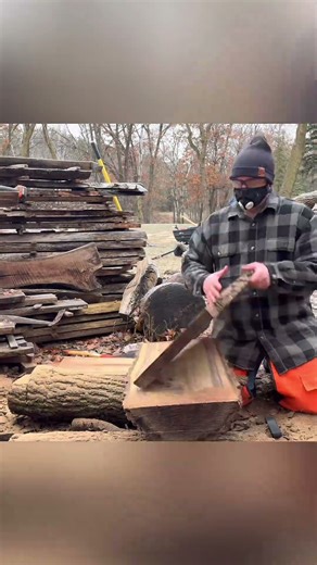 Black Walnut Firewood or Live Edge Slabs? Same Wood. Significantly Different Value. Granberg Mill