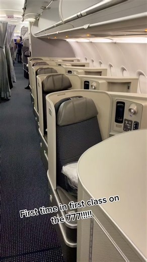 First time in #firstclass 🔥 #letsgo #pilotlife #fyp #boeing #airplane #bougie #flex #pilot #partytime #highroller #free #design #business