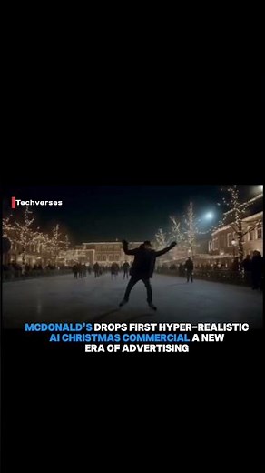 McDonald’s Drops First Hyper-Realistic AI Christmas Commercial A New Era of Advertising. 🤖