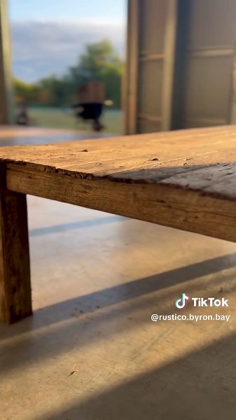 Unique Recycled Coffee Table for Rustic Home Decor