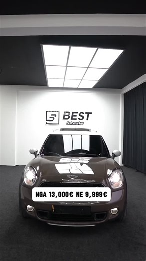 Bestautomarket on Instagram: "BEST AUTO MARKET Vetura best, çmimi hala ma best! 🚘 🚘 Në shitje: Mini Cooper Countryman ALL4 📅 Viti: 2015 📍 Kilometra: 171,000 km ⚙️ Motori: 2.0 Diesel – 143 Ps ⚡ Automatik 🛞 ALL4 – 4x4 🌌 Panoramë 🪑 Karrika me ngrohje 🅿️ Senzora parkimi 📄 Dogana dhe dokumentacion i kryer – gati për regjistrim! 🚘 SUV kompakt, praktik dhe stabil, ideal për qytet, udhëtime dhe çdo stinë. 📍 Rruga Wesley Clark, Prizren 📞 044-402-340 💶 Çmimi: 9,999€ (Zbritur nga 13,000€)"