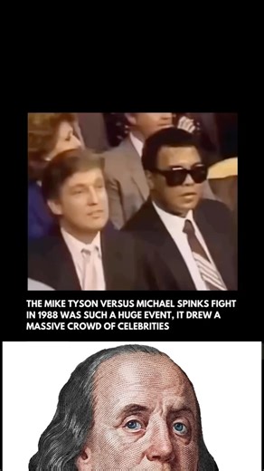 THE MIKE TYSON VERSUS MICHAEL SPINKS FIGHT IN 1988 WAS SUCH A HUGE EVENT.