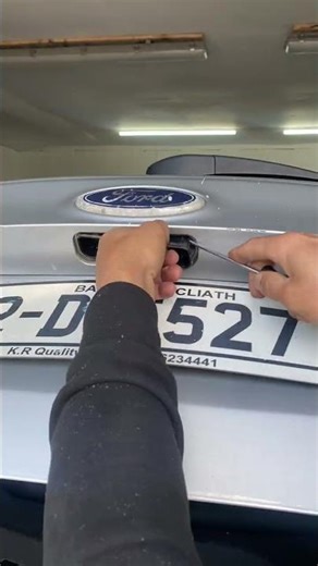 How to Change Boot Release Switch | Easy Fix #fordfocus