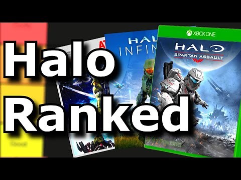 The OBJECTIVELY CORRECT Halo Games Tier List...