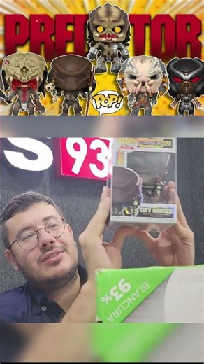 ¡EL PREDATOR CITY HUNTER!😱😳 #juguetes #funkopop #funko #predator #depredador #shorts #collector