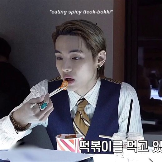 but guys like real question… does hot ones provide asian version of spicy or white people version of spicy? if it’s the latter, i feel like tae still can handle it