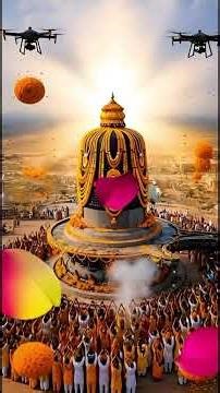 🔱🙏विराट रामायण मंदिर की स्थापना कैसे हुई?🔱🙏 #shorts #viratramayanmandir #shivling #trending #viral