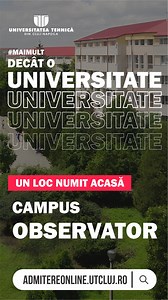 12K views · 111 reactions | UTCN: Un campus vibrant. O comunitate...