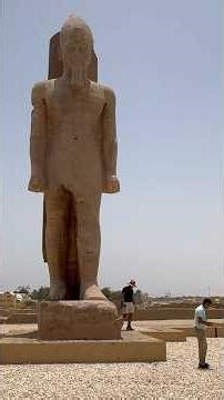 Prediluvian statues of ancient Egypt