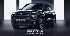Tata Punch rendered in Dark Edition guise: Will rival Maruti Suzuki Ignis
