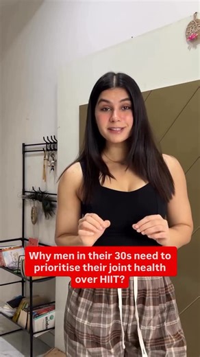 Preyanka | Pilates and Fat Loss Coach on Instagram: "HIIT is not bad. But for men in their 30s, it shouldn’t be your default. Your joints, recovery and testosterone aren’t the same as when you were 20. ✨ Prioritize mobility. ✨ Strength train with control. ✨ Keep HIIT as a tool, not a lifestyle. The goal isn’t to destroy your body-it’s to keep it moving for decades. Save this if you’re guilty of going too hard too often. 🥊 #menover30 #fatlosscoach #mobility #jointhealth hiit fatlossprogram fatlo