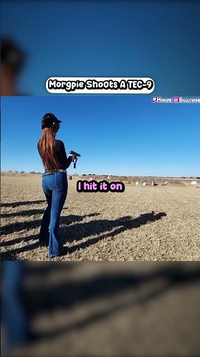 Morgpie Tries Using a Tec-9