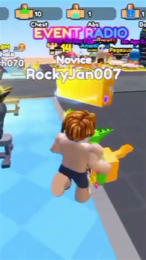 Roblox in weight lifting #roblox