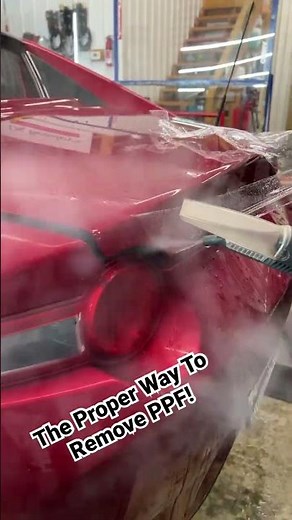 The Proper Way To Remove Paint Protection Film! 😎