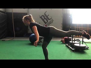 Single leg Airplane + Hip Rotation