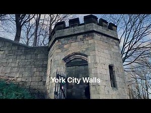 🏰 York City Walls Walk | England’s Best Preserved Medieval Walls 🏰