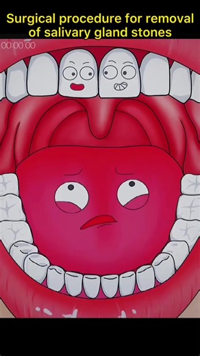 Removing a Long Salivary Gland Stone | Procedure and Recovery