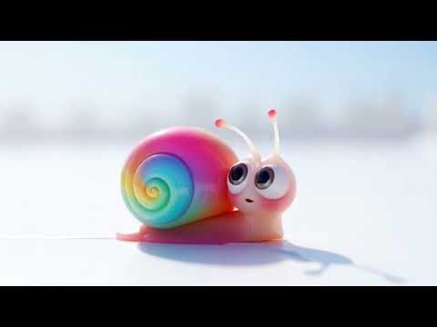 The Little Silent Snail | A Calm Animated Story for Kids